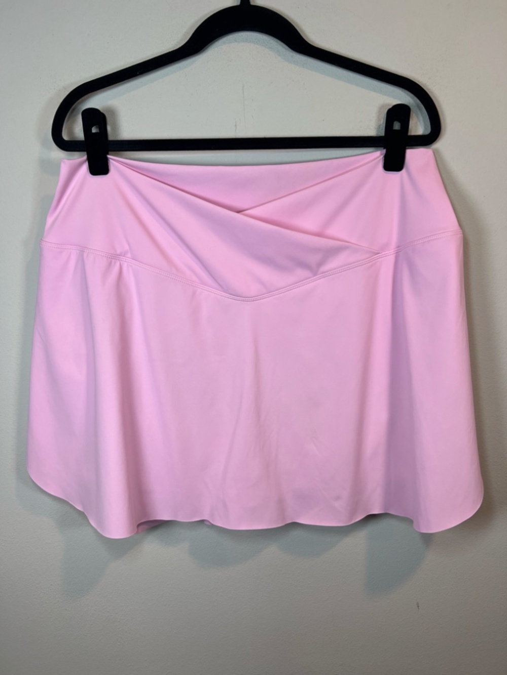 Halara Everyday SoftlyZero™ Airy Crossover Skirt Skort Pink Golf Pickleball 2XL - Picture 4 of 14
